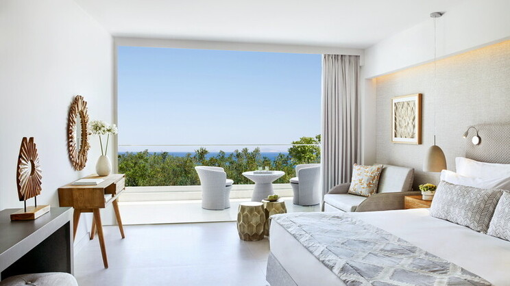 Promo Double Room with Side Sea View